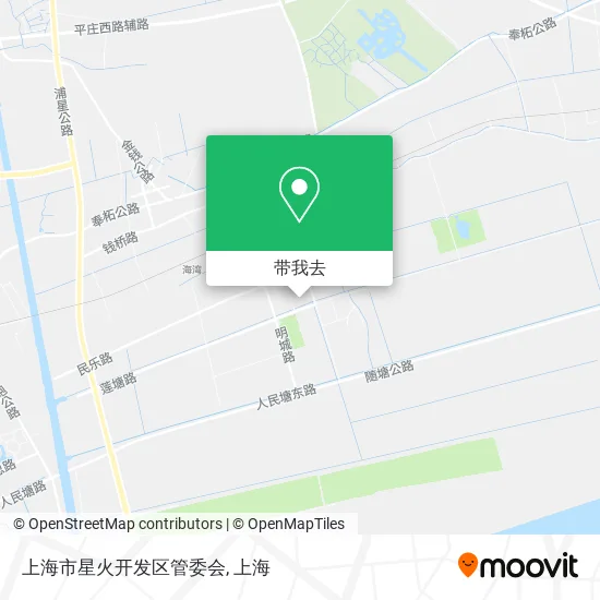 上海市星火开发区管委会地图