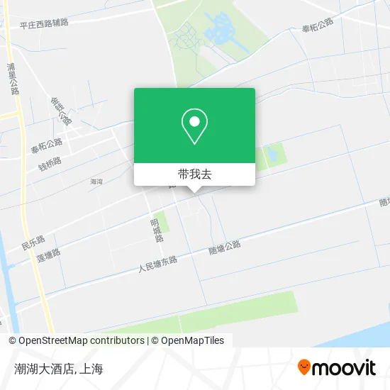 潮湖大酒店地图