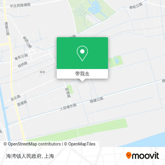 海湾镇人民政府地图