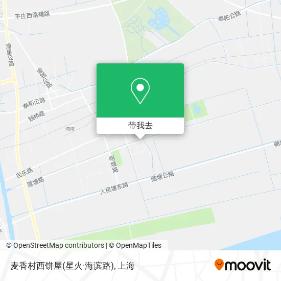 麦香村西饼屋(星火·海滨路)地图