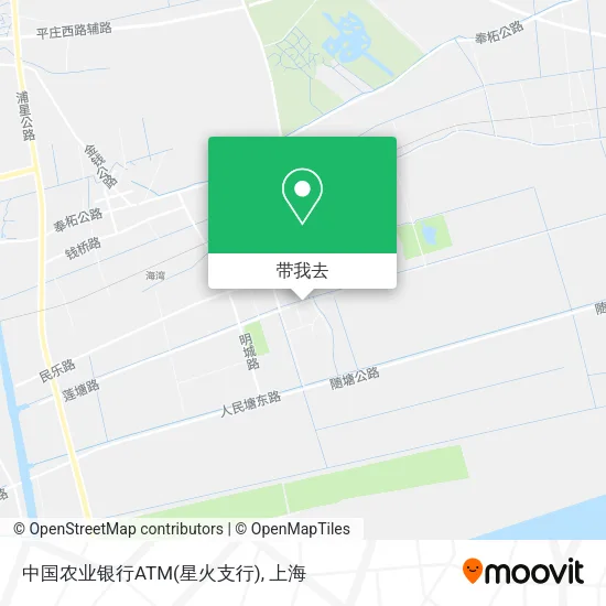 中国农业银行ATM(星火支行)地图