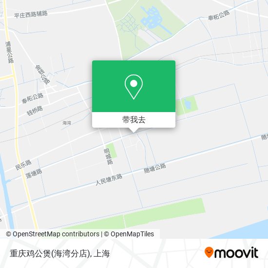 重庆鸡公煲(海湾分店)地图