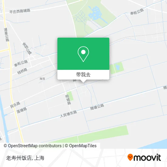 老寿州饭店地图