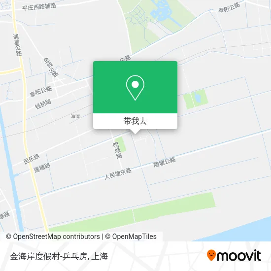 金海岸度假村-乒乓房地图