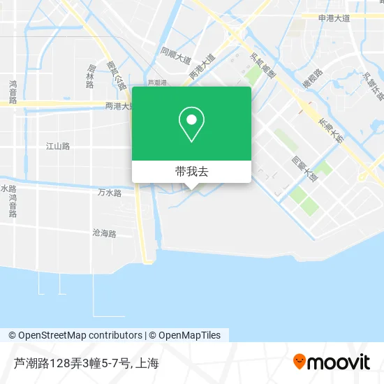 芦潮路128弄3幢5-7号地图