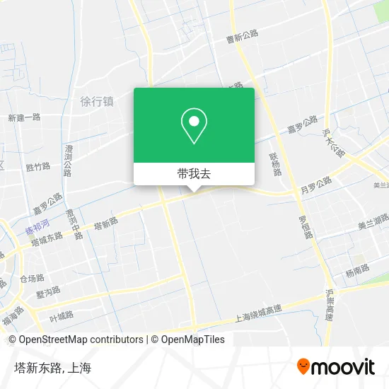 塔新东路地图