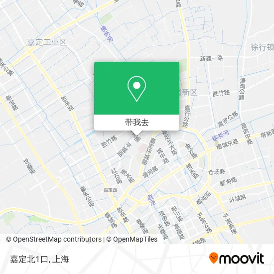 嘉定北1口地图