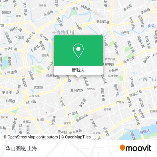 华山医院地图
