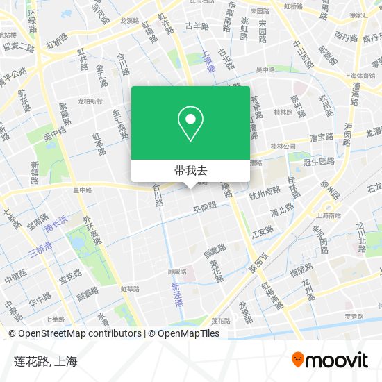 莲花路地图