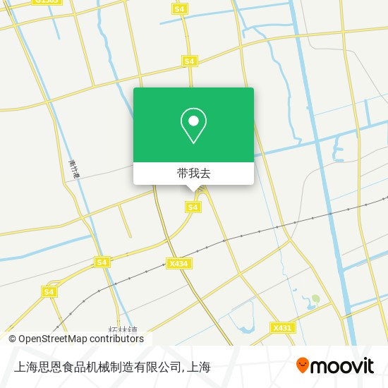 上海思恩食品机械制造有限公司地图