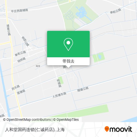 人和堂国药连锁(仁诚药店)地图