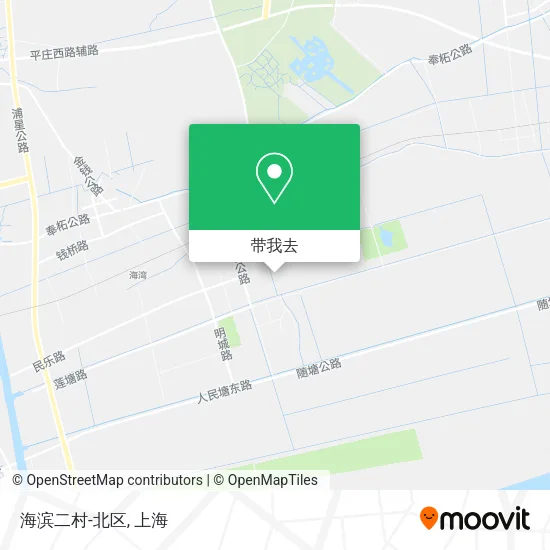海滨二村-北区地图