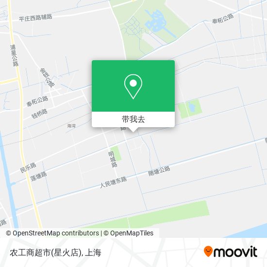 农工商超市(星火店)地图