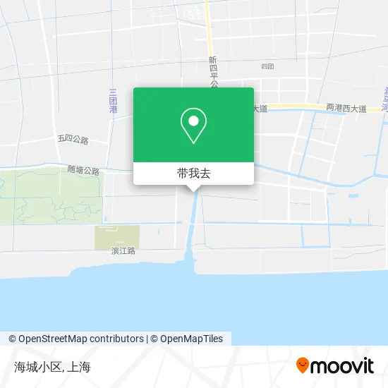 海城小区地图