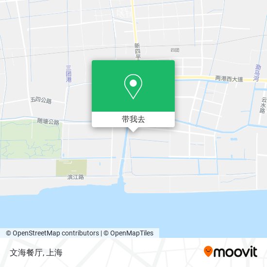 文海餐厅地图