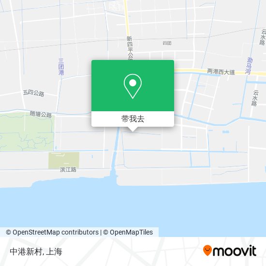 中港新村地图