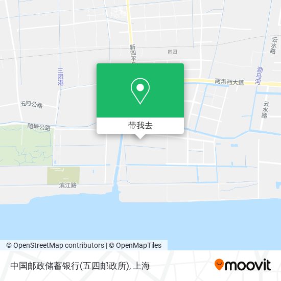 中国邮政储蓄银行(五四邮政所)地图
