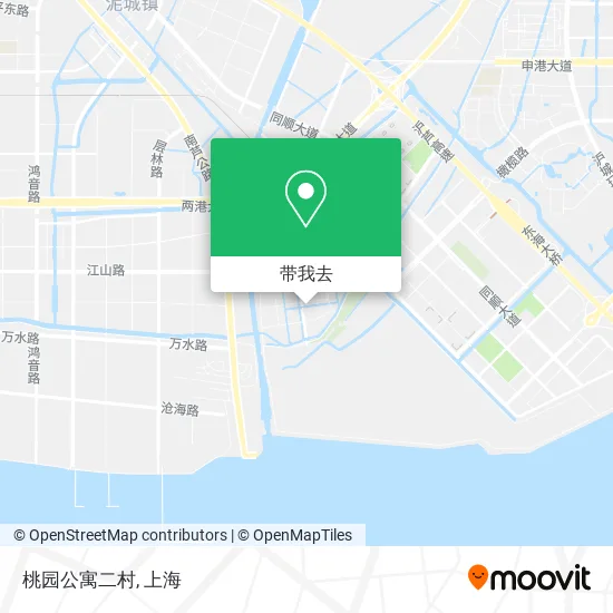 桃园公寓二村地图