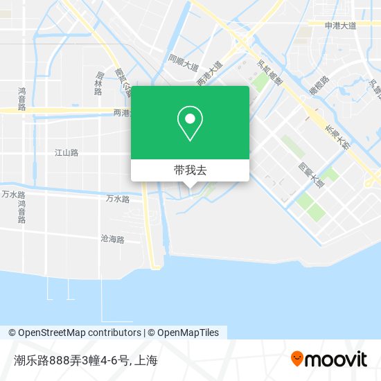 潮乐路888弄3幢4-6号地图