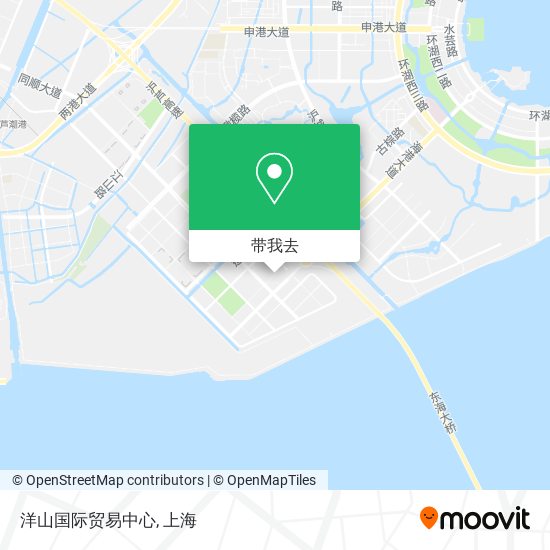 洋山国际贸易中心地图