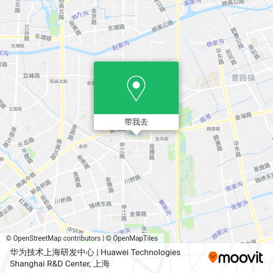华为技术上海研发中心 | Huawei Technologies Shanghai R&D Center地图