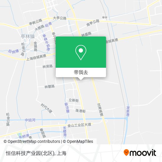 恒信科技产业园(北区)地图