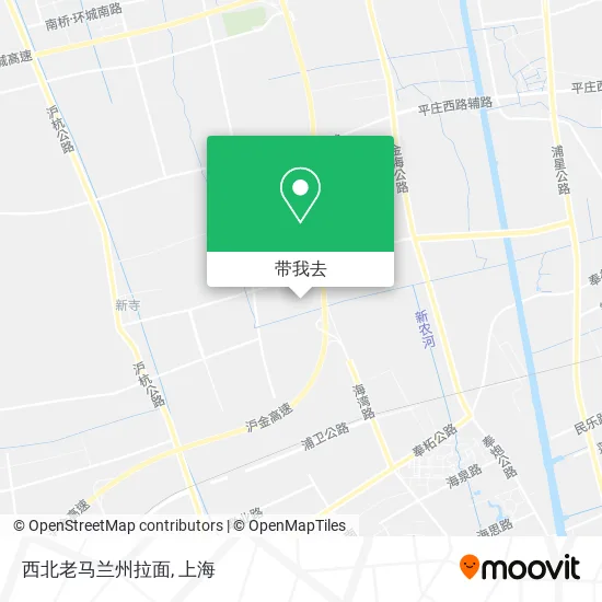 西北老马兰州拉面地图