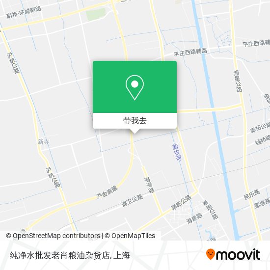 纯净水批发老肖粮油杂货店地图