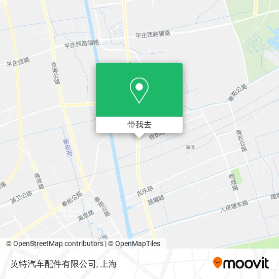 英特汽车配件有限公司地图