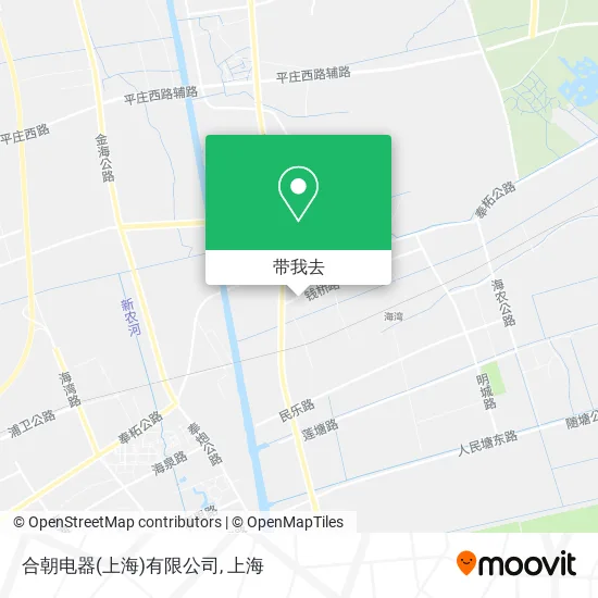 合朝电器(上海)有限公司地图