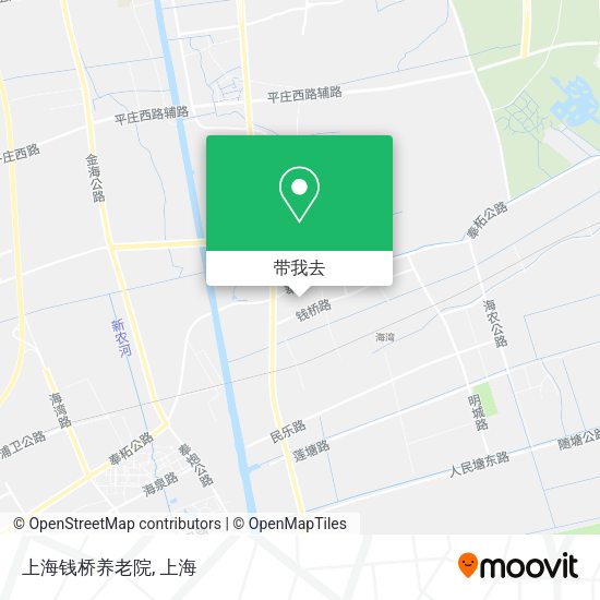 上海钱桥养老院地图