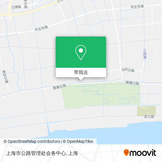 上海市公路管理处会务中心地图