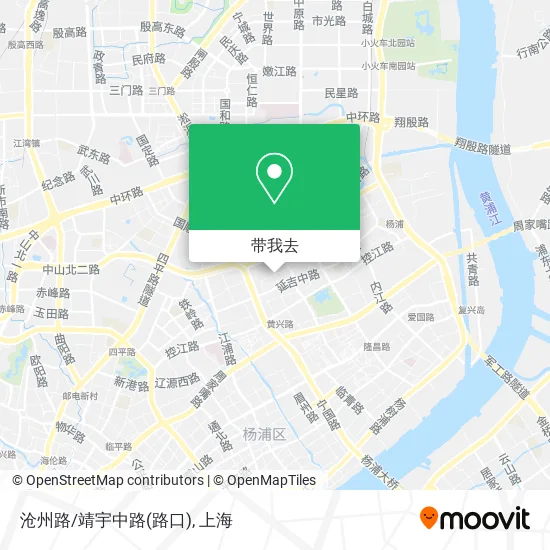沧州路/靖宇中路(路口)地图