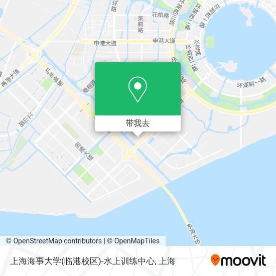 上海海事大学(临港校区)-水上训练中心地图