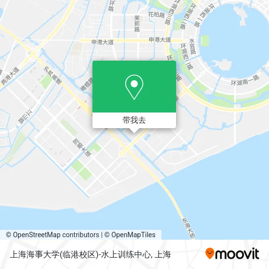 上海海事大学(临港校区)-水上训练中心地图