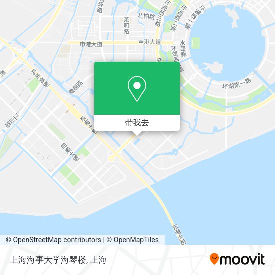 上海海事大学海琴楼地图