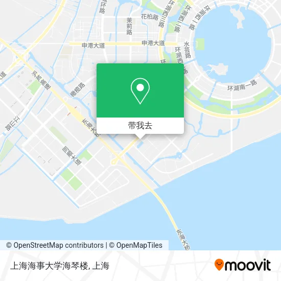 上海海事大学海琴楼地图
