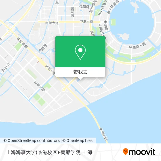 上海海事大学(临港校区)-商船学院地图