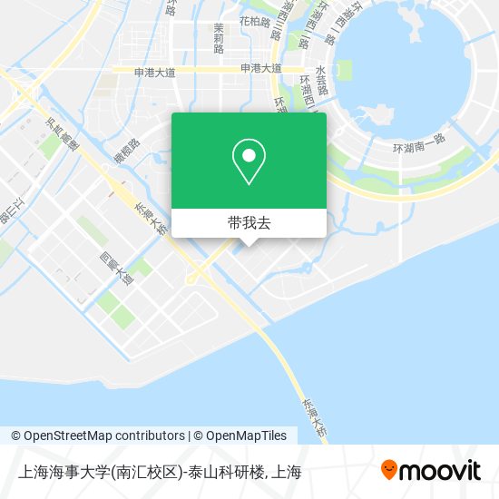 上海海事大学(南汇校区)-泰山科研楼地图