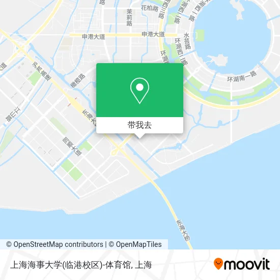 上海海事大学(临港校区)-体育馆地图