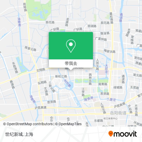 世纪新城地图