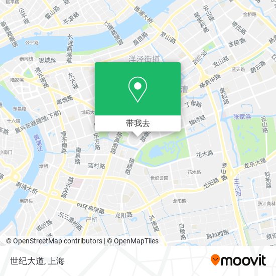 世纪大道地图