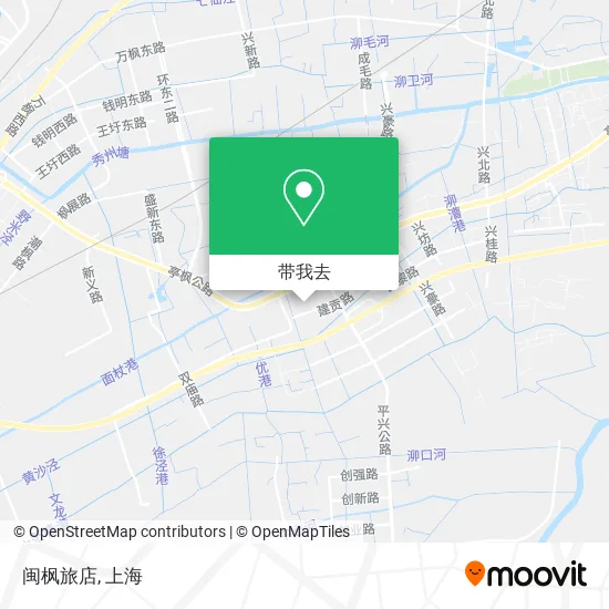 闽枫旅店地图