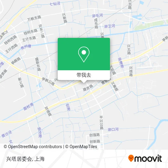 兴塔居委会地图