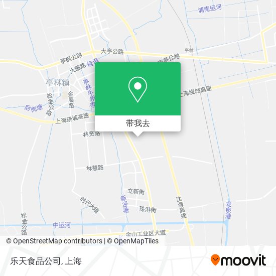 乐天食品公司地图