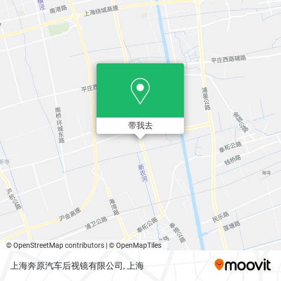 上海奔原汽车后视镜有限公司地图