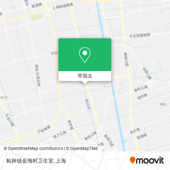 柘林镇金海村卫生室地图