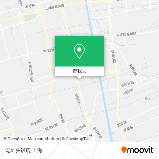 老灶头饭店地图