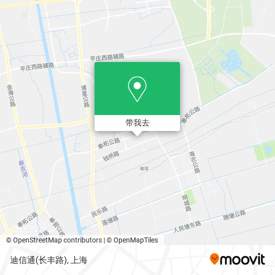 迪信通(长丰路)地图
