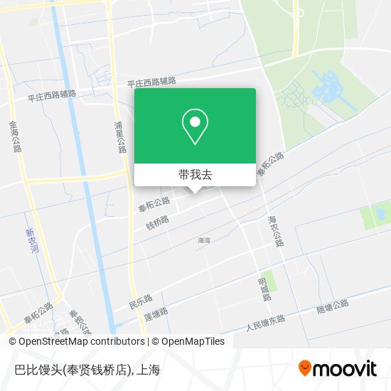 巴比馒头(奉贤钱桥店)地图